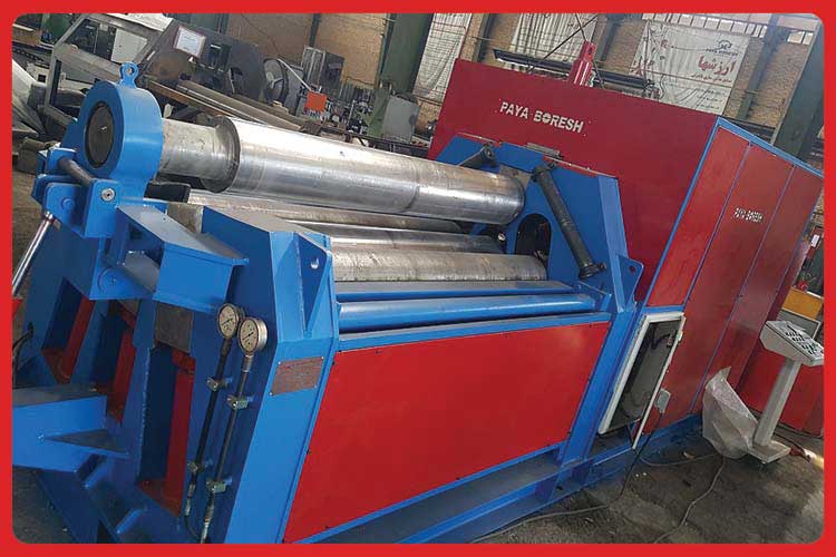 معرفی دستگاه نورد سه غلطک